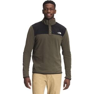 THE NORTH FACE TKA GLACIER SNAP-NECK PULLOVER FLEECE TOP MENS S Fall Camping